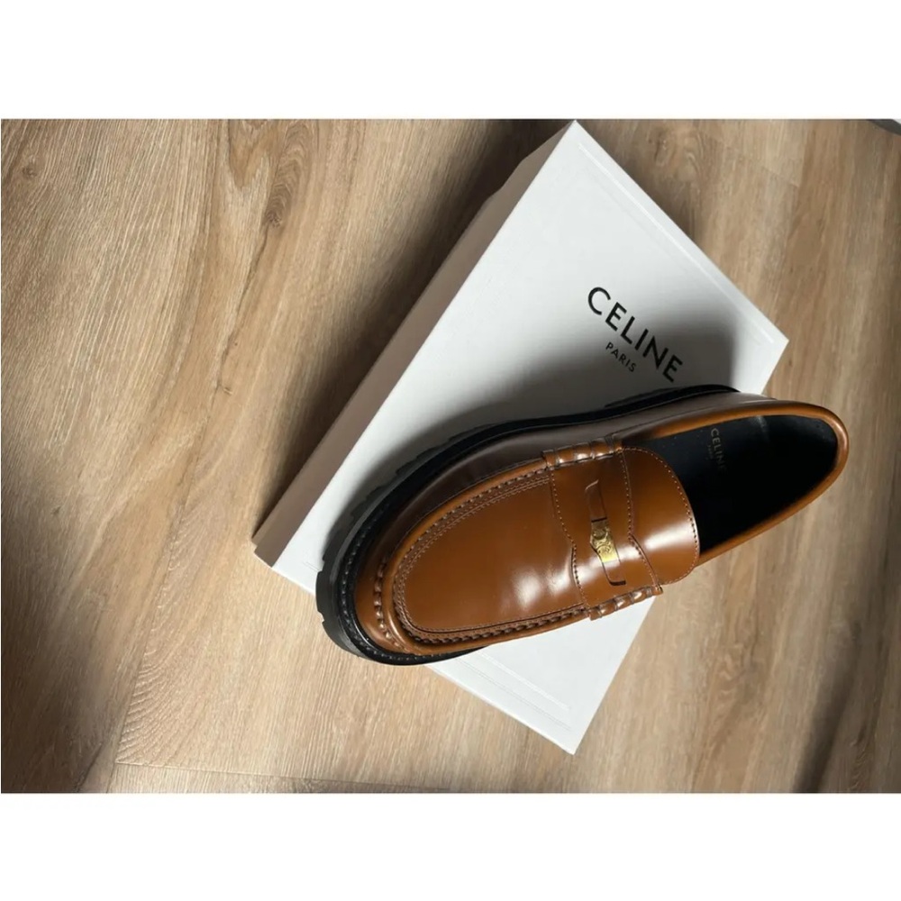 CELINE maraget leather flats sz 36 new in box!! - Picture 3 of 9